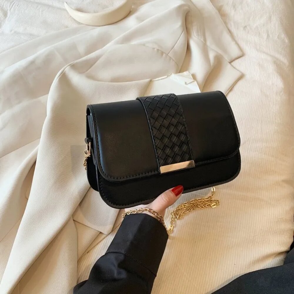 Super Cute Shoulder Bag, Black Purse Small Handbag